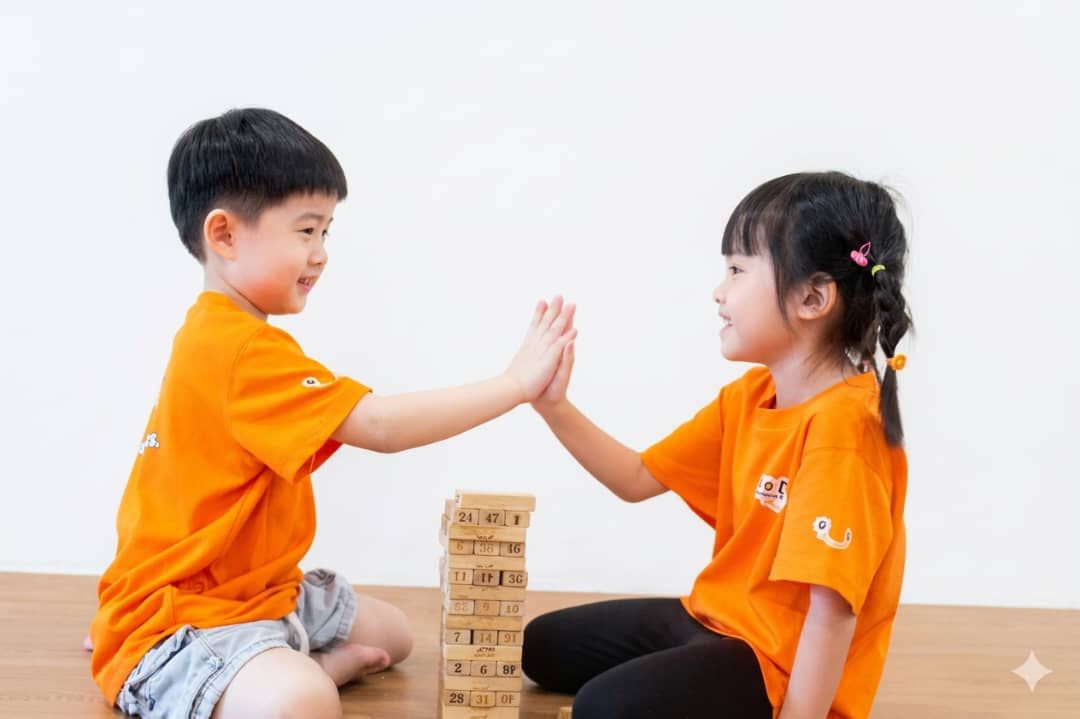 Children reading together
